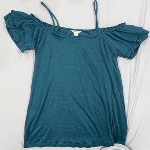 Off the shoulder tank